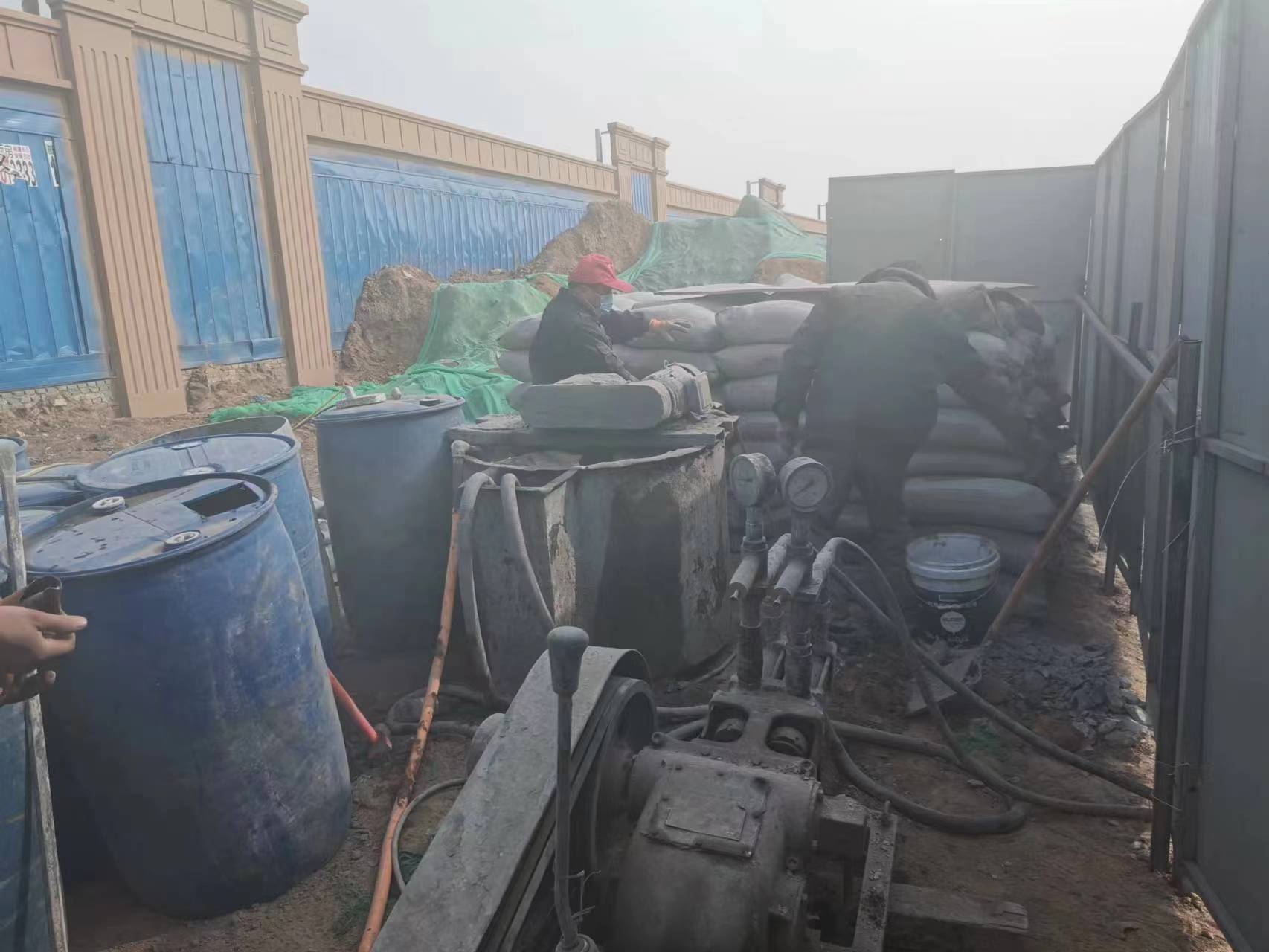 陈仓房屋下沉注浆